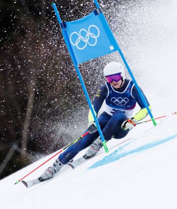 OLYMPICS - Winter Olympic Games, Olympische Spiele, Olympia, OS Milano Cortina 2026 BORMIO,ITALY,14.FEB.26 - OLYMPICS, ALPINE SKIING - Winter Olympic Games Milano Cortina 2026, giant slalom, men. Image shows Fabian Ax Swartz (SWE).  GEPAxpictures xHaraldxSteiner