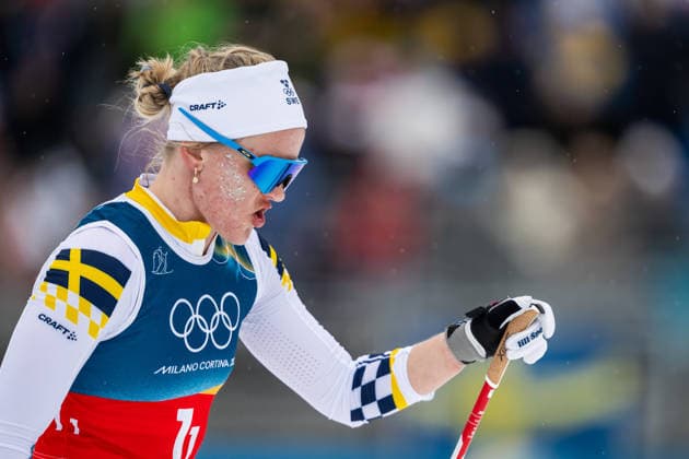 260214 Linn Svahn of Sweden competes in the women s 4 x 7.5km relay cross-country skiing race during day 8 of the 2026 Winter Olympics on February 14, 2026 in Val di Fiemme. Photo: Joel Marklund BILDBYRAN kod JM MT0980 skidor cross-country skiing langrenn Olympic Games, Olympische Spiele, Olympia, OS olympics winter olympics os ol olympiska spel vinter-os olympiske leker milano cortina 2026 milan cortina 2026 milano cortina 2026 olympic games milano cortina 2026 winter olympic games milano cortina-os milano cortina-ol vinter-ol 8 bbeng stafett dam sverige *** 260214 Linn Svahn of Sweden competes in the women s 4 x 7 5km relay cross country skiing race during day 8 of the 2026 Winter Olympics on February 14, 2026 in Val di Fiemme Photo Joel Marklund BILDBYRAN kod JM MT0980 skidor cross country skiing langrenn olympic games olympics winter olympics os ol olympiska spel vinter os olympiske leker milano cortina 2026 milan cortina 2026 milano cortina 2026 olympic games milano cortina 2026 winter olympic games milano cortina os milano cortina ol vinter ol 8 bbeng relay dam sverige  Copyright: JOELxMARKLUND BB260214JM016