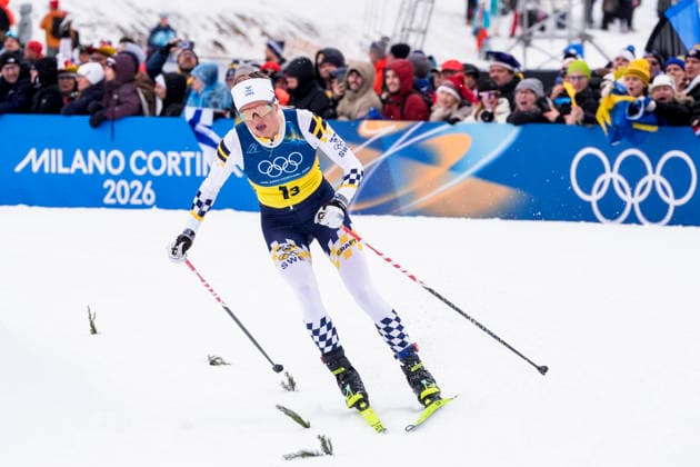 Winter Olympics in Milan Cortina 2026 Val di Fiemme, Italy 20260214. Frida Karlsson from Sweden during the women s cross-country skiing 4 x 7.5 km relay at Lago di Tesero during the Winter Olympics in Milano Cortina 2026. Photo: Terje Pedersen NTB Val di Fiemme Italy EDITORIAL USE ONLY. RESTRICTED USE FOR BETTING COMPANIES Ref:_SPOq-wHRj7X0_k.jpg *** Winter Olympics in Milan Cortina 2026 Val di Fiemme, Italy 20260214 Frida Karlsson from Sweden during the women s cross country skiing 4 x 7 5 km relay at Lago di Tesero during the Winter Olympics in Milano Cortina 2026 Photo Terje Pedersen NTB Val di Fiemme Italy EDITORIAL USE ONLY RESTRICTED USE FOR BETTING COMPANIES  Copyright: xTerjexPedersenx xNTBx