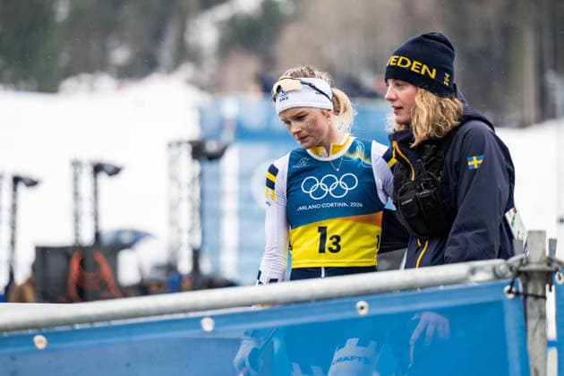 260214 Frida Karlsson of Sweden after competing in the women s 4 x 7.5km relay cross-country skiing race during day 8 of the 2026 Winter Olympics on February 14, 2026 in Val di Fiemme. Photo: Joel Marklund BILDBYRAN kod JM MT0980 skidor cross-country skiing langrenn Olympic Games, Olympische Spiele, Olympia, OS olympics winter olympics os ol olympiska spel vinter-os olympiske leker milano cortina 2026 milan cortina 2026 milano cortina 2026 olympic games milano cortina 2026 winter olympic games milano cortina-os milano cortina-ol vinter-ol 8 bbeng stafett dam *** 260214 Frida Karlsson of Sweden after competing in the women s 4 x 7 5km relay cross country skiing race during day 8 of the 2026 Winter Olympics on February 14, 2026 in Val di Fiemme Photo Joel Marklund BILDBYRAN kod JM MT0980 skidor cross country skiing langrenn olympic games olympics winter olympics os ol olympiska spel vinter os olympiske leker milano cortina 2026 milan cortina 2026 milano cortina 2026 olympic games milano cortina 2026 winter olympic games milano cortina os milano cortina ol vinter ol 8 bbeng relay dam  Copyright: JOELxMARKLUND BB260214JM039