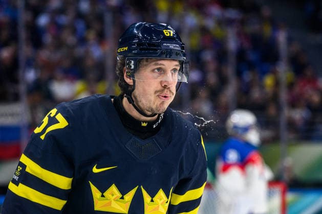 260214 Rickard Rakell of Sweden in the men s Ice hockey, Eishockey game between Sweden and Slovakia during day 8 of the 2026 Winter Olympics on February 14, 2026 in Milan. Photo: Carl Sandin BILDBYRAN kod CS CS0879 ishockey ice hockey Olympic Games, Olympische Spiele, Olympia, OS olympics winter olympics os ol olympiska spel vinter-os olympiske leker milano cortina 2026 milan cortina 2026 milano cortina 2026 olympic games milano cortina 2026 winter olympic games milano cortina-os milano cortina-ol vinter-ol 8 bbeng sverige sweden slovakien slovakia *** 260214 Rickard Rakell of Sweden in the men s ice hockey game between Sweden and Slovakia during day 8 of the 2026 Winter Olympics on February 14, 2026 in Milan Photo Carl Sandin BILDBYRAN kod CS CS0879 ishockey ice hockey olympic games olympics winter olympics os ol olympiska spel vinter os olympiske leker milano cortina 2026 milan cortina 2026 milano cortina 2026 olympic games milano cortina 2026 winter olympic games milano cortina os milano cortina ol vinter ol 8 bbeng sverige sweden slovakien slovakia  Copyright: CARLxSANDIN BB260214CS065