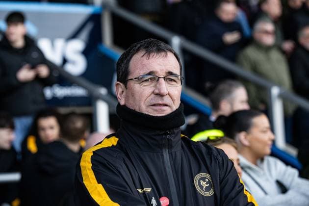 14th February 2026; Pirelli Stadium, Burton, West Staffordshire, England; FA Cup Football, Burton Albion versus West Ham United; Burton Albion Manager Gary Bowyer  GodfreyxPitt Content restricted for UK based newspaper