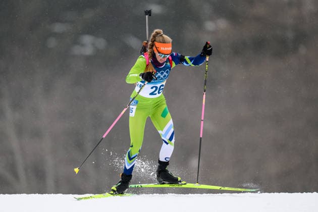 260214 Polona Klemencic of Slovenia competes in women s biathlon 7,5 km sprint during day 8 of the 2026 Winter Olympics on February 14, 2026 in Anterselva. Photo: Jon Olav Nesvold BILDBYRAN COP 217 MB1327 skidskytte biathlon skiskyting Olympic Games, Olympische Spiele, Olympia, OS olympics winter olympics os ol olympiska spel vinter-os olympiske leker milano cortina 2026 milan cortina 2026 milano cortina 2026 olympic games milano cortina 2026 winter olympic games milano cortina-os milano cortina-ol vinter-ol 8 bbeng sprint dam kvinner women *** 260214 Polona Klemencic of Slovenia competes in women s biathlon 7,5 km sprint during day 8 of the 2026 Winter Olympics on February 14, 2026 in Anterselva Photo Jon Olav Nesvold BILDBYRAN COP 217 MB1327 biathlon biathlon olympic games olympics winter olympics os ol olympiska spel vinter os olympiske leker milano cortina 2026 milan cortina 2026 milano cortina 2026 olympic games milano cortina 2026 winter olympic games milano cortina os milano cortina ol vinter ol 8 bbeng sprint dam kvinner women  Copyright: JONxOLAVxNESVOLD BB260214JE022