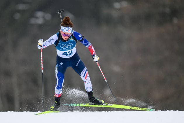 260214 Lou Jeanmonnot of France competes in women s biathlon 7,5 km sprint during day 8 of the 2026 Winter Olympics on February 14, 2026 in Anterselva. Photo: Jon Olav Nesvold BILDBYRAN COP 217 MB1327 skidskytte biathlon skiskyting Olympic Games, Olympische Spiele, Olympia, OS olympics winter olympics os ol olympiska spel vinter-os olympiske leker milano cortina 2026 milan cortina 2026 milano cortina 2026 olympic games milano cortina 2026 winter olympic games milano cortina-os milano cortina-ol vinter-ol 8 bbeng sprint dam kvinner women *** 260214 Lou Jeanmonnot of France competes in women s biathlon 7,5 km sprint during day 8 of the 2026 Winter Olympics on February 14, 2026 in Anterselva Photo Jon Olav Nesvold BILDBYRAN COP 217 MB1327 biathlon biathlon olympic games olympics winter olympics os ol olympiska spel vinter os olympiske leker milano cortina 2026 milan cortina 2026 milano cortina 2026 olympic games milano cortina 2026 winter olympic games milano cortina os milano cortina ol vinter ol 8 bbeng sprint dam kvinner women  Copyright: JONxOLAVxNESVOLD BB260214JE029