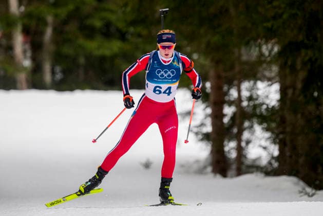 Winter Olympics in Milan Cortina 2026 Anterselva, Italy 20260214. Maren Kirkeeide from Norway during the 7.5 km sprint women s biathlon at the Winter Olympics in Milan Cortina 2026. Photo: Heiko Junge NTB Anterselva Italy EDITORIAL USE ONLY. RESTRICTED USE FOR BETTING COMPANIES Ref:_SPOLBTK0cPxfOY.jpg *** Winter Olympics in Milan Cortina 2026 Anterselva, Italy 20260214 Maren Kirkeeide from Norway during the 7 5 km sprint women s biathlon at the Winter Olympics in Milan Cortina 2026 Photo Heiko Junge NTB Anterselva Italy EDITORIAL USE ONLY RESTRICTED USE FOR BETTING COMPANIES  Copyright: xHeikoxJungex xNTBx