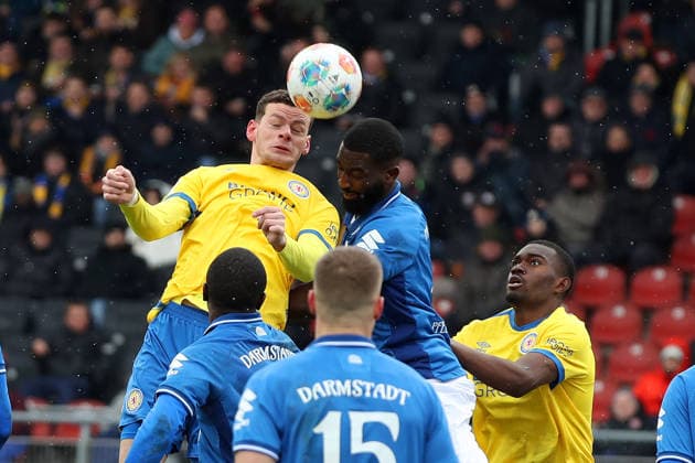 Braunschweig vs. Darmstadt, 2. BL Braunschweig, 14.02.2026, Fußball, Herren, 2. BL, Saison 2025 2026, Eintracht Braunschweig vs. SV Darmstadt 98: Erencan Yardimici (Eintracht Braunschweig) (DFL DFB REGULATIONS PROHIBIT ANY USE OF PHOTOGRAPHS as IMAGE SEQUENCES and or QUASI-VIDEO) Stadion an der Hamburger Straße Niedersachsen Deutschland
