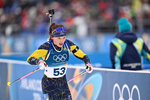 ANTERSELVA, ITALY 20260214 Linn Gestblom during the women s biathlon sprint 7.5 km during the Winter Olympics in Milan Cortina, Italy. *** The image is included in the SPORTS PACKAGE. For others PAYMENT IMAGE *** ANTERSELVA ITALY x10050x *** ANTERSELVA, ITALY 20260214 Linn Gestblom during the women s biathlon sprint 7 5 km during the Winter Olympics in Milan Cortina, Italy The image is included in the SPORTS PACKAGE For others PAYMENT IMAGE ANTERSELVA ITALY x10050x  Copyright: xPontusxLundahl TTx 2026 OLYMPICS BIATHING WOMEN S SPRINT