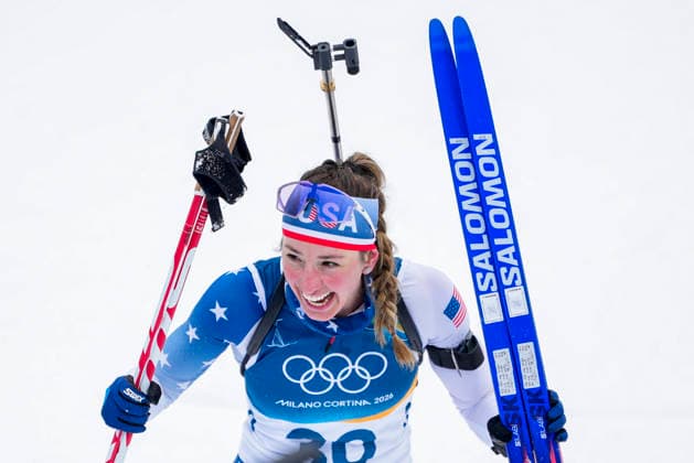 Winter Olympics in Milan Cortina 2026 Anterselva, Italy 20260214. Deedra Irwin from the USA in the women s 7.5 km sprint in biathlon during the Winter Olympics in Milan Cortina 2026. Photo: Heiko Junge NTB Anterselva Italy EDITORIAL USE ONLY. RESTRICTED USE FOR BETTING COMPANIES Ref:_SPO2M7KC0VigXY.jpg *** Winter Olympics in Milan Cortina 2026 Anterselva, Italy 20260214 Deedra Irwin from the USA in the women s 7 5 km sprint in biathlon during the Winter Olympics in Milan Cortina 2026 Photo Heiko Junge NTB Anterselva Italy EDITORIAL USE ONLY RESTRICTED USE FOR BETTING COMPANIES  Copyright: xHeikoxJungex xNTBx