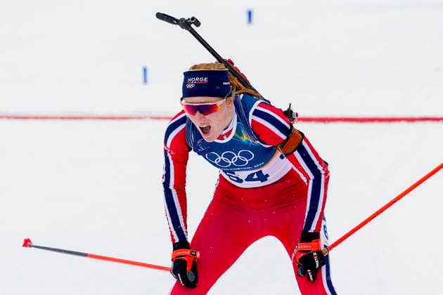 Winter Olympics in Milan Cortina 2026 Anterselva, Italy 20260214. Maren Kirkeeide from Norway during the 7.5 km sprint women s biathlon at the Winter Olympics in Milan Cortina 2026. Photo: Heiko Junge NTB Anterselva Italy EDITORIAL USE ONLY. RESTRICTED USE FOR BETTING COMPANIES Ref:_SPOeuJCoJpNDts.jpg *** Winter Olympics in Milan Cortina 2026 Anterselva, Italy 20260214 Maren Kirkeeide from Norway during the 7 5 km sprint women s biathlon at the Winter Olympics in Milan Cortina 2026 Photo Heiko Junge NTB Anterselva Italy EDITORIAL USE ONLY RESTRICTED USE FOR BETTING COMPANIES  Copyright: xHeikoxJungex xNTBx