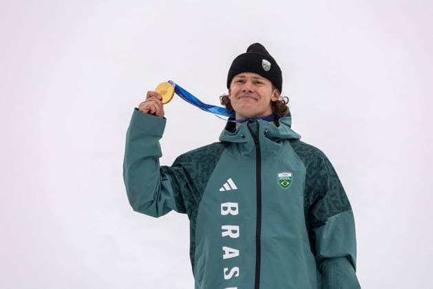 GIOCHI OLIMPICI - Olimpiadi Invernali Milano-Cortina 2026 - Alpine Skiing Men s Giant Slalom Lucas Pinheiro Braathen (BRA) Bormio Italy  Copyright: xIPAxSport ABACAx
