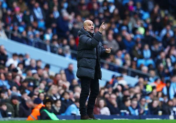 Manchester City manager Pep Guardiola Manchester City v Salford City, Emirates FA Cup, Fourth Round, Football, Etihad Stadium, Manchester, UK - 14 Feb 2026Manchester Etihad Stadium United Kingdom EDITORIAL USE ONLY No use with unauthorised audio, video, data, fixture lists, club league logos or live services. Online in-match use limited to 120 images, no video emulation. No use in betting, games or single club league player publications. Copyright: xMattxWest Shutterstockx 16608276k
