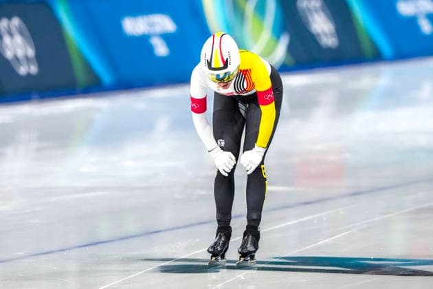 2026-02-14 - Milano Cortina 2026 Winter Olympics Speed skating, Eisschnelllauf Women s Team Pursuit MILAN, ITALY - FEBRUARY 14: Isabelle Van Elst of Belgium during the Speed Skating Women s Team Pursuit Quarterfinals of the Milano Cortina 2026 Winter Olympics at the Milano Speed Skating Arena on February 14, 2026 in Milan, Italy Milan Milano Speed Skating Arena Italy Content not available for redistribution in The Netherlands directly or indirectly through any third parties. Copyright: xAndrexWeeningx