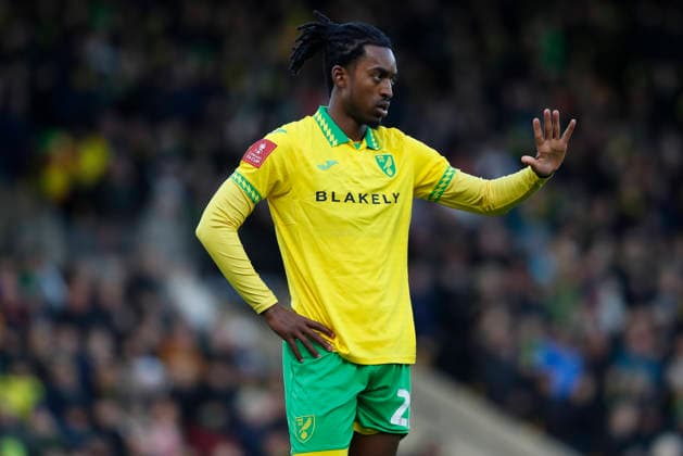 Norwich City v West Bromwich Albion Emirates FA Cup Paris Maghoma of Norwich during the Emirates FA Cup Fourth Round match at Carrow Road, Norwich 14 02 2026 Commissioned for use in Newsquest Norfolk titles only. All other titles fees apply. UK Newspapers OUT Copyright: xPaulxChestertonx FIL-22967-0099