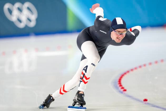 2026-02-14 - Milano Cortina 2026 Winter Olympics 500m Men MILAN, ITALY - FEBRUARY 14: Ignaz Gschwentner of Austria during the 500m Men of the Milano Cortina 2026 Winter Olympics at the Milano Speed skating, Eisschnelllauf Arena on February 14, 2026 in Milan, Italy Milan Milano Speed Skating Arena Italy Content not available for redistribution in The Netherlands directly or indirectly through any third parties. Copyright: xAndrexWeeningx
