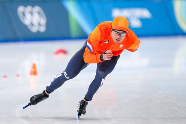 2026-02-14 - Milano Cortina 2026 Winter Olympics 500m Men MILAN, ITALY - FEBRUARY 14: Joep Wennemars of Netherlands during the 500m Men of the Milano Cortina 2026 Winter Olympics at the Milano Speed skating, Eisschnelllauf Arena on February 14, 2026 in Milan, Italy Milan Milano Speed Skating Arena Italy Content not available for redistribution in The Netherlands directly or indirectly through any third parties. Copyright: xAndrexWeeningx