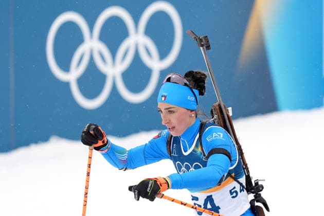 Italy ™s VITTOZZI Lisa during Biathlon Women s 7,5 km Individual at Antholz-Anterselva Biathlon Arena at the Milano Cortina 2026 Winter Olympics, in Anterselva (Italy) February 14 , 2026 (Spada LaPresse)  Copyright: xSpada LaPressex