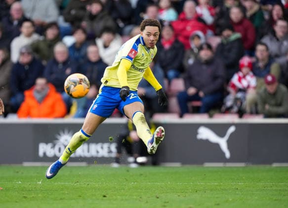 Southampton v Leicester City, FA Cup Fourth round, Football, St Marys Stadium, Southampton, UK - 14 Feb 2026 Samuel Edozie of Southampton Southampton St Marys Stadium Southampton GBR, UK NEWSPAPERS OUT Copyright: xSeanxRyanx