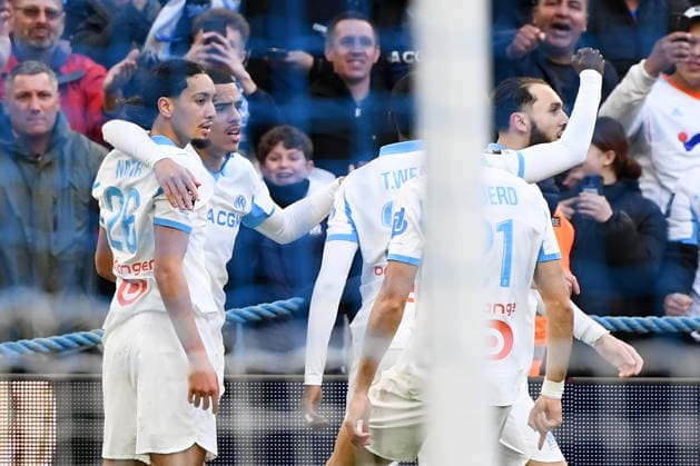 Olympique de Marseille v RC Strasbourg Alsace - Ligue 1 McDonald s 2025 2026 26 Bilal NADIR (om) - 10 Mason GREENWOOD (om) during the Ligue 1 McDonald s match between Marseille and Strasbourg at Stade Velodrome on February 14, 2026 in Marseille, France. Marseille France  Copyright: xFEPx 776348289