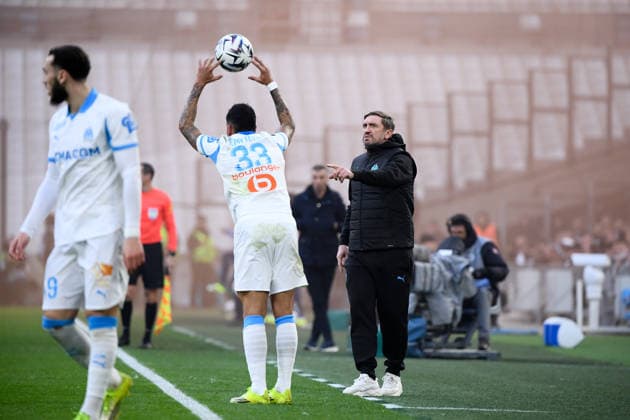 Olympique de Marseille v RC Strasbourg Alsace - Ligue 1 McDonald s 2025 2026 Jacques Pancho ABARDONADO (Entraineur adjoint Marseille OM) during the Ligue 1 McDonald s match between Marseille and Strasbourg at Stade Velodrome on February 14, 2026 in Marseille, France. Marseille France  Copyright: xFEPx 776348289