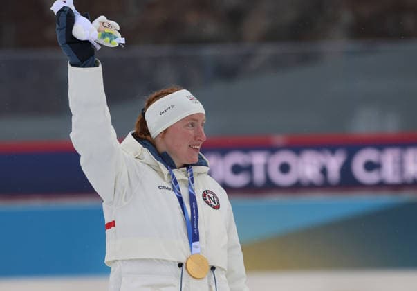 Milan Cortina 2026 Olympics, Biathlon Women s 7.5km Sprint, Maren Kirkeeide (NOR), Anterselva, Italy, February 14, 2026. Photo Felice Calabro  Copyright: xFelicexCalabro x xipa-agency.netx xFELICExCALABRO x IPA_Agency_IPA71496686