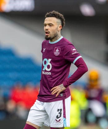 Burnley v Mansfield Town Emirates FA Cup Quilindschy Hartman of Burnley looks on during the Emirates FA Cup Fourth Round match at Turf Moor, Burnley 14 02 2026 UK Newspapers OUT Copyright: xJamesxHarrisonx FIL-22978-0020