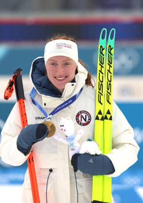 Milan Cortina 2026 Olympics, Biathlon Women s 7.5km Sprint, Maren Kirkeeide (NOR), Anterselva, Italy, February 14, 2026. Photo Felice Calabro  Copyright: xFelicexCalabro x xipa-agency.netx xFELICExCALABRO x IPA_Agency_IPA71496715