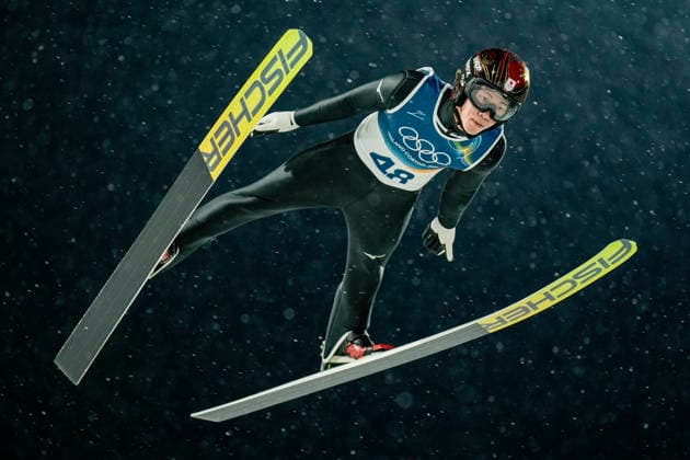 Winter Olympics in Milan Cortina 2026 Val di Fiemme, Italy 20260214. Ren Nikaido from Japan during the men s large hill jump practice round at the Predazzo Ski jumping, Skispringen, Ski, nordisch Stadium during the 2026 Winter Olympics in Milan Cortina. Photo: Terje Pedersen NTB Val di Fiemme Italy EDITORIAL USE ONLY. RESTRICTED USE FOR BETTING COMPANIES Ref:_SPONZi8MmBlZjE.jpg *** Winter Olympics in Milan Cortina 2026 Val di Fiemme, Italy 20260214 Ren Nikaido from Japan during the men s large hill jump practice round at the Predazzo Ski Jumping Stadium during the 2026 Winter Olympics in Milan Cortina Photo Terje Pedersen NTB Val di Fiemme Italy EDITORIAL USE ONLY RESTRICTED USE FOR BETTING COMPANIES  Copyright: xTerjexPedersenx xNTBx