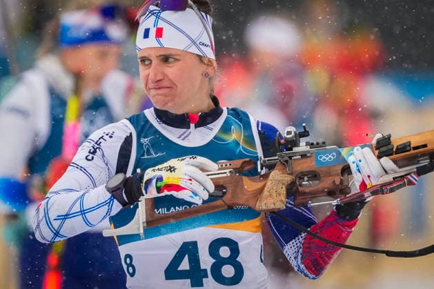 Winter Olympics in Milan Cortina 2026 Anterselva, Italy 20260214. Julia Simon from France is unhappy during the launch before the 7.5 km sprint women s biathlon at the Winter Olympics in Milan Cortina 2026. Photo: Heiko Junge NTB Anterselva Italy EDITORIAL USE ONLY. RESTRICTED USE FOR BETTING COMPANIES Ref:_SPOgbR-DSNm7Sk.jpg *** Winter Olympics in Milan Cortina 2026 Anterselva, Italy 20260214 Julia Simon from France is unhappy during the launch before the 7 5 km sprint women s biathlon at the Winter Olympics in Milan Cortina 2026 Photo Heiko Junge NTB Anterselva Italy EDITORIAL USE ONLY RESTRICTED USE FOR BETTING COMPANIES  Copyright: xHeikoxJungex xNTBx