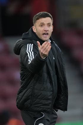 Southampton v Leicester City, FA Cup Fourth round, Football, St Marys Stadium, Southampton, UK - 14 Feb 2026 Andy King manager of Leicester City Southampton St Marys Stadium Southampton GBR, UK NEWSPAPERS OUT Copyright: xSeanxRyanx