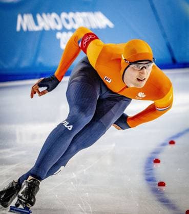 MILAN - Jenning de Boo won his second silver medal in the 500 meters at the Olympic Games, Olympische Spiele, Olympia, OS Action in the men s 500-meter long track Speed skating, Eisschnelllauf final at Milano Speed Skating Stadium, Milan Cortina 2026 Olympic Winter games, Winterspiele,Spiele, Summer games ROBIN UTRECHT ANP netherlands out - belgium out xVIxxIVx 550688669 originalFilename: 550688669.jpg