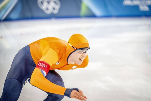MILAN - Jenning de Boo won his second silver medal in the 500 meters at the Olympic Games, Olympische Spiele, Olympia, OS Action in the men s 500-meter long track Speed skating, Eisschnelllauf final at Milano Speed Skating Stadium, Milan Cortina 2026 Olympic Winter games, Winterspiele,Spiele, Summer games ROBIN UTRECHT ANP netherlands out - belgium out xVIxxIVx 550688685 originalFilename: 550688685.jpg
