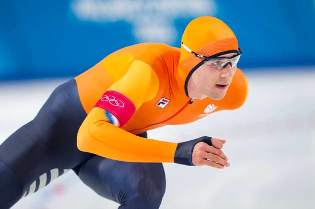 2026-02-14 - Milano Cortina 2026 Winter Olympics 500m Men MILAN, ITALY - FEBRUARY 14: Jenning De Boo of Netherlands during the 500m Men of the Milano Cortina 2026 Winter Olympics at the Milano Speed skating, Eisschnelllauf Arena on February 14, 2026 in Milan, Italy Milan Milano Speed Skating Arena Italy Content not available for redistribution in The Netherlands directly or indirectly through any third parties. Copyright: xAndrexWeeningx