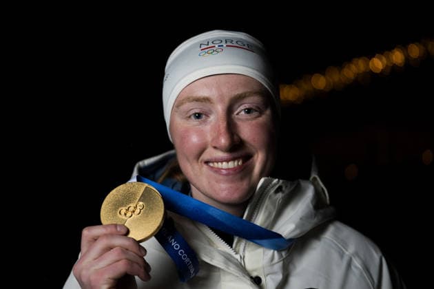 260214 Gold medalist Maren Kirkeeide of Norwayat a medal celebration for women s biathlon 7,5 km sprint during day 8 of the 2026 Winter Olympics on February 14, 2026 in Anterselva. Photo: Mathias Bergeld BILDBYRAN kod MB MB1328 skidskytte biathlon skiskyting Olympic Games, Olympische Spiele, Olympia, OS olympics winter olympics os ol olympiska spel vinter-os olympiske leker milano cortina 2026 milan cortina 2026 milano cortina 2026 olympic games milano cortina 2026 winter olympic games milano cortina-os milano cortina-ol vinter-ol 8 bbeng norge norway gold guld jubel medalj medal os-guld *** 260214 Gold medalist Maren Kirkeeide of Norwayat a medal celebration for women s biathlon 7,5 km sprint during day 8 of the 2026 Winter Olympics on February 14, 2026 in Anterselva Photo Mathias Bergeld BILDBYRAN code MB MB1328 biathlon biathlon biathlon olympic games olympics olympics winter olympics os ol olympiska spel vinter os olympiske leker milano cortina 2026 milan cortina 2026 milano cortina 2026 olympic games milano cortina 2026 winter olympic games milano cortina os milano cortina ol vinter ol 8 bbeng norway gold gold jubel medal medal os guld  Copyright: MATHIASxBERGELD BB260214MB066