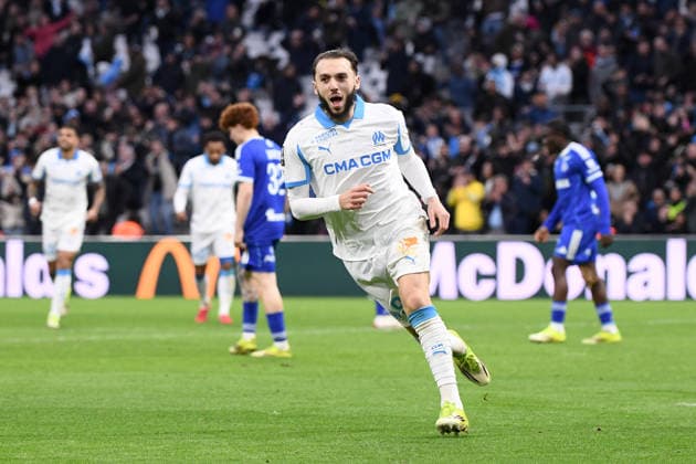 Olympique de Marseille v RC Strasbourg Alsace - Ligue 1 McDonald s 2025 2026 09 Amine GOUIRI (om) during the Ligue 1 McDonald s match between Marseille and Strasbourg at Stade Velodrome on February 14, 2026 in Marseille, France. Marseille France  Copyright: xFEPx 776348289