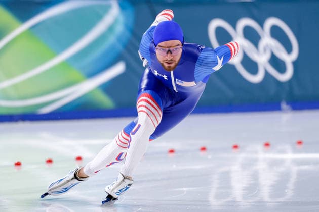 2026-02-14 Speed skating, Eisschnelllauf - Milano Cortina 2026 Winter Olympics - Day 8 MILAN, ITALY - FEBRUARY 14: Zach Stoppelmoor of United States of America competing in the Men s 500m during Day 8 of Speed Skating - Milano Cortina 2026 Winter Olympics at Milano Speed Skating Stadium on February 14, 2026 in Milan, Italy. (Photo by Joris Verwijst BSR Agency) Milan Italy Content not available for redistribution in The Netherlands directly or indirectly through any third parties. Copyright: xBSRxAgencyx