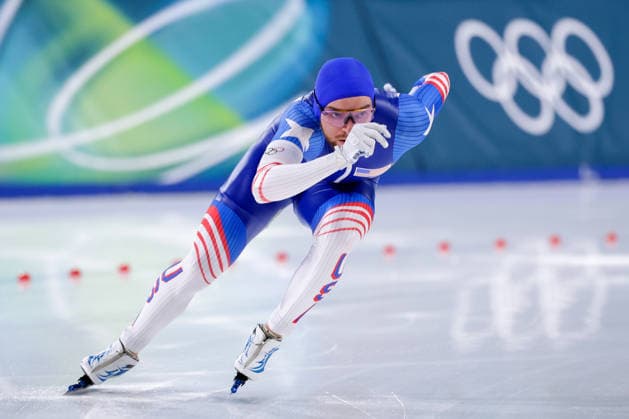 2026-02-14 Speed skating, Eisschnelllauf - Milano Cortina 2026 Winter Olympics - Day 8 MILAN, ITALY - FEBRUARY 14: Zach Stoppelmoor of United States of America competing in the Men s 500m during Day 8 of Speed Skating - Milano Cortina 2026 Winter Olympics at Milano Speed Skating Stadium on February 14, 2026 in Milan, Italy. (Photo by Joris Verwijst BSR Agency) Milan Italy Content not available for redistribution in The Netherlands directly or indirectly through any third parties. Copyright: xBSRxAgencyx