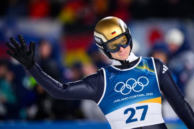 260214 Andreas Wellinger of Germany competes in the men s large hill individual Ski jumping, Skispringen, Ski, nordisch second round during day 8 of the 2026 Winter Olympics on February 14, 2026 in Predazzo. Photo: Maxim Thore BILDBYRAN kod MT MT0982 backhoppning ski jumping skihopping Olympic Games, Olympische Spiele, Olympia, OS olympics winter olympics os ol olympiska spel vinter-os olympiske leker milano cortina 2026 milan cortina 2026 milano cortina 2026 olympic games milano cortina 2026 winter olympic games milano cortina-os milano cortina-ol vinter-ol 8 bbeng *** 260214 Andreas Wellinger of Germany competes in the men s large hill individual ski jumping second round during day 8 of the 2026 Winter Olympics on February 14, 2026 in Predazzo Photo Maxim Thore BILDBYRAN kod MT MT0982 backhoppning ski jumping skihopping olympic games olympics winter olympics os ol olympiska spel vinter os olympiske leker milano cortina 2026 milan cortina 2026 milano cortina 2026 olympic games milano cortina 2026 winter olympic games milano cortina os milano cortina ol vinter ol 8 bbeng  Copyright: MAXIMxTHORE BB260214MT107