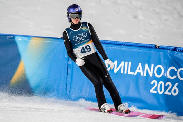 Winter Olympics in Milan Cortina 2026 Val di Fiemme, Italy 20260214. Ryoyu Kobayashi from Japan during the 2nd round of the men s large hill jump at the Predazzo Ski jumping, Skispringen, Ski, nordisch Stadium during the Winter Olympics in Milano Cortina 2026. Photo: Terje Pedersen NTB Val di Fiemme Italy EDITORIAL USE ONLY. RESTRICTED USE FOR BETTING COMPANIES Ref:_SPOxe8e9ckIAhY.jpg *** Winter Olympics in Milan Cortina 2026 Val di Fiemme, Italy 20260214 Ryoyu Kobayashi from Japan during the 2nd round of the men s large hill jump at the Predazzo Ski Jumping Stadium during the Winter Olympics in Milano Cortina 2026 Photo Terje Pedersen NTB Val di Fiemme Italy EDITORIAL USE ONLY RESTRICTED USE FOR BETTING COMPANIES  Copyright: xTerjexPedersenx xNTBx