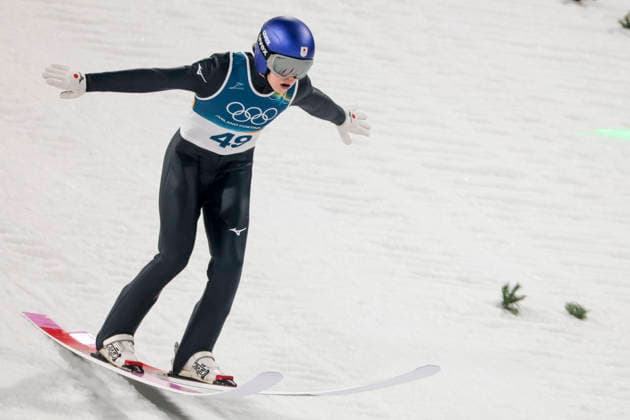 OLYMPICS - Winter Olympic Games, Olympische Spiele, Olympia, OS Milano Cortina 2026 PREDAZZO,ITALY,14.FEB.26 - OLYMPICS, Ski jumping, Skispringen, Ski, nordisch - Winter Olympic Games Milano Cortina 2026, large hill, men. Image shows Ryoyu Kobayashi (JPN).  GEPAxpictures xMatthiasxTrinkl