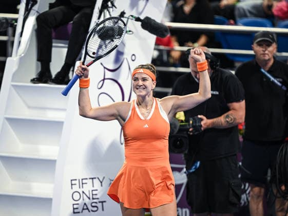 Qatar TotalEnergies Open 2026 Final, winner Karolina Muchova (CZE) Karolina Muchova (CZE)