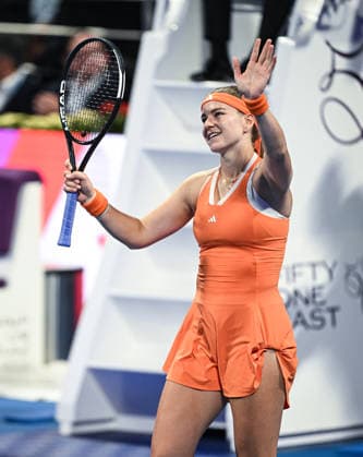 Qatar TotalEnergies Open 2026 Final, winner Karolina Muchova (CZE) Karolina Muchova (CZE)