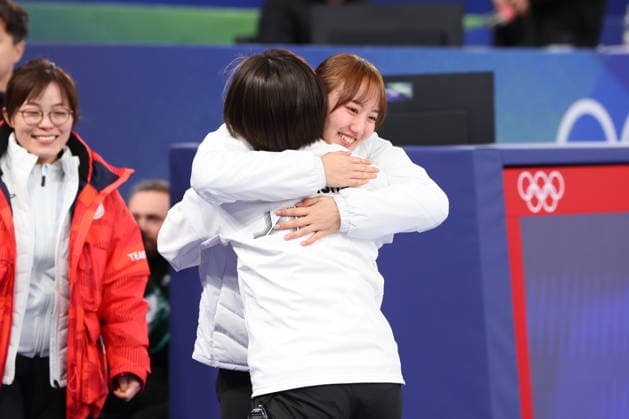 Mina Kobayashi, Japan team group, Mannschaftsbild, Totale (JPN), FEBRUARY 14, 2026 - Curling : Women s Round Robin match between Switzerland - Japan during the Milano Cortina 2026 Olympic Winter games, Winterspiele,Spiele, Summer games at Cortina Curling Olympic Stadium in Cortina d Ampezzo, Italy. Noxthirdxpartyxsales  aflo_319800237