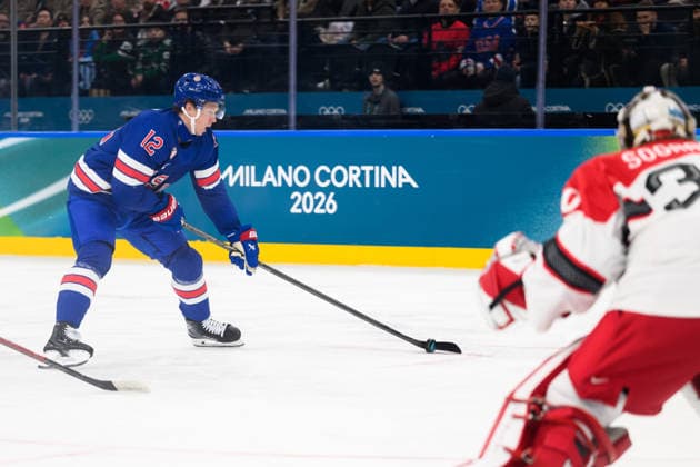 260214 Matt Boldy of USA in the men s Ice hockey, Eishockey game between USA and Denmark during day 8 of the 2026 Winter Olympics on February 14, 2026 in Milan. Photo: Emma Wallskog BILDBYRAN kod EW EW0635 ishockey ice hockey Olympic Games, Olympische Spiele, Olympia, OS olympics winter olympics os ol olympiska spel vinter-os olympiske leker milano cortina 2026 milan cortina 2026 milano cortina 2026 olympic games milano cortina 2026 winter olympic games milano cortina-os milano cortina-ol vinter-ol 8 bbeng usa denmark danmark *** 260214 Matt Boldy of USA in the men s ice hockey game between USA and Denmark during day 8 of the 2026 Winter Olympics on February 14, 2026 in Milan Photo Emma Wallskog BILDBYRAN code EW EW0635 ice hockey ice hockey olympic games olympics winter olympics os ol olympiska spel vinter os olympiske leker milano cortina 2026 milan cortina 2026 milano cortina 2026 olympic games milano cortina 2026 winter olympic games milano cortina os milano cortina ol vinter ol 8 bbeng usa denmark danmark  Copyright: EMMAxWALLSKOG BB260214EW077