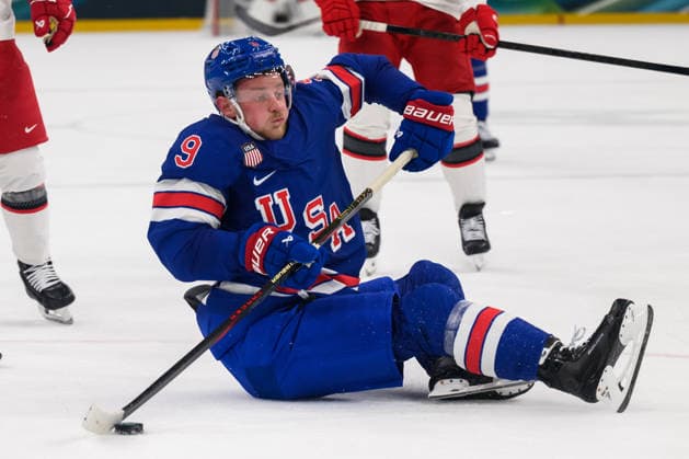 260214 Jack Eichel of USA in the men s Ice hockey, Eishockey game between USA and Denmark during day 8 of the 2026 Winter Olympics on February 14, 2026 in Milan. Photo: Emma Wallskog BILDBYRAN kod EW EW0635 ishockey ice hockey Olympic Games, Olympische Spiele, Olympia, OS olympics winter olympics os ol olympiska spel vinter-os olympiske leker milano cortina 2026 milan cortina 2026 milano cortina 2026 olympic games milano cortina 2026 winter olympic games milano cortina-os milano cortina-ol vinter-ol 8 bbeng usa denmark danmark *** 260214 Jack Eichel of USA in the men s ice hockey game between USA and Denmark during day 8 of the 2026 Winter Olympics on February 14, 2026 in Milan Photo Emma Wallskog BILDBYRAN code EW EW0635 ice hockey ice hockey olympic games olympics winter olympics os ol olympiska spel vinter os olympiske leker milano cortina 2026 milan cortina 2026 milano cortina 2026 olympic games milano cortina 2026 winter olympic games milano cortina os milano cortina ol vinter ol 8 bbeng usa denmark danmark  Copyright: EMMAxWALLSKOG BB260214EW092
