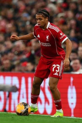 Rio Ngumoha of Liverpool Liverpool v Brighton and Hove Albion, Emirates FA Cup, Fourth Round, Football, Anfield, Liverpool, UK - 14 Feb 2026Liverpool Anfield United Kingdom EDITORIAL USE ONLY No use with unauthorised audio, video, data, fixture lists, club league logos or live services. Online in-match use limited to 120 images, no video emulation. No use in betting, games or single club league player publications. Copyright: xPaulxCurrie Shutterstockx 16608525bh