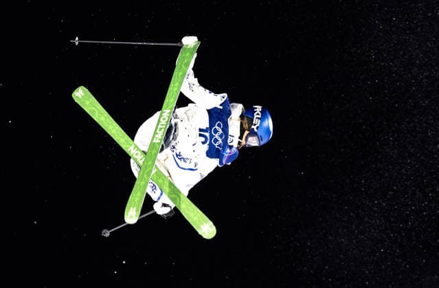 OLYMPICS - Winter Olympic Games, Olympische Spiele, Olympia, OS Milano Cortina 2026 LIVIGNO,ITALY,14.FEB.26 - OLYMPICS, FREE SKI, FREESTYLE SKIING - Winter Olympic Games Milano Cortina 2026, big air, women, qualification. Image shows Eileen Ailing Gu (CHN).  GEPAxpictures xHaraldxSteiner