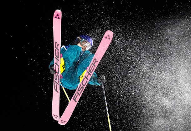 OLYMPICS - Winter Olympic Games, Olympische Spiele, Olympia, OS Milano Cortina 2026 LIVIGNO,ITALY,14.FEB.26 - OLYMPICS, FREE SKI, FREESTYLE SKIING - Winter Olympic Games Milano Cortina 2026, big air, women, qualification. Image shows Mathilde Gremaud (SUI).  GEPAxpictures xHaraldxSteiner
