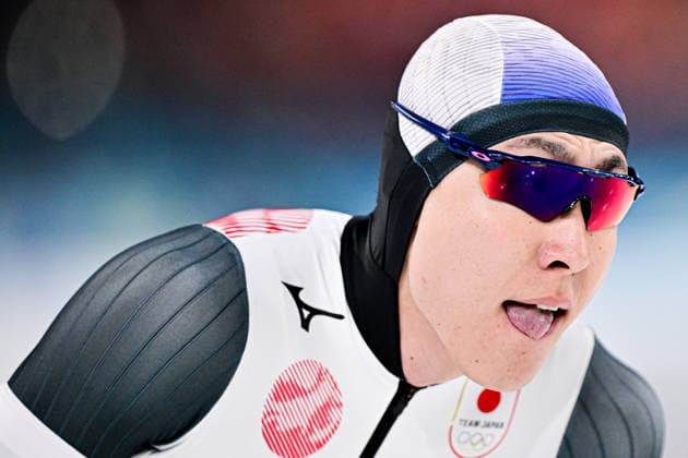 Tatsuya SHINHAMA (JPN) vs Marek KANIA (POL), during Speed skating, Eisschnelllauf Men s 500m, Speed Skating, at the Olympic Winter games, Winterspiele,Spiele, Summer games Milano Cortina 2026, at Milano Speed Skating Stadium, on February 14, 2026 in Milan, Italy. Noxthirdxpartyxsales  aflo_319874479