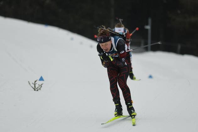 Selina Grotian (GER) competes in the Womens 7.5 km Sprint biathlon event at the Olympic Winter games, Winterspiele,Spiele, Summer games Milano Cortina 2026 at the Südtirol Arena, Antholz-Anterselva, Italy, on February 14, 2026. Selina Grotian (GER) beim 7,5-km-Sprint der Frauen im Biathlon bei den Olympischen Winterspielen Milano Cortina 2026 in der Südtirol Arena, Antholz-Anterselva, Italien, am 14. Februar 2026. *** Selina Grotian GER competes in the Womens 7 5 km Sprint biathlon event at the Olympic Winter Games Milano Cortina 2026 at the Südtirol Arena, Antholz Anterselva, Italy, on February 14, 2026 Selina Grotian GER competes in the Womens 7.5 km Sprint biathlon event at the Olympic Winter Games Milano Cortina 2026 at the Südtirol Arena, Antholz Anterselva, Italy, on February 14, 2026 Copyright: HMBxMedia MarcxNiemeyer