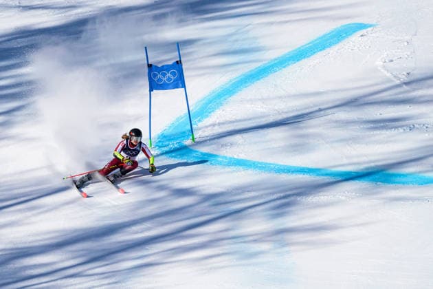 260215 Valerie Grenier of Canada competes in women s alpine skiing giant slalom during day 9 of the 2026 Winter Olympics on February 15, 2026 in Cortina. Photo: Joel Marklund BILDBYRAN kod JM JM0793 bbeng alpint alpine skiing Olympic Games, Olympische Spiele, Olympia, OS olympics winter olympics os ol olympiska spel vinter-os olympiske leker milano cortina 2026 milan cortina 2026 milano cortina 2026 olympic games milano cortina 2026 winter olympic games milano cortina-os milano cortina-ol vinter-ol giant slalom storslalom storslalam dam kanada *** 260215 Valerie Grenier of Canada competes in women s alpine skiing giant slalom during day 9 of the 2026 Winter Olympics on February 15, 2026 in Cortina Photo Joel Marklund BILDBYRAN kod JM JM0793 bbeng alpine alpine skiing olympic games olympics winter olympics os ol olympiska spel vinter os olympiske leker milano cortina 2026 milan cortina 2026 milano cortina 2026 olympic games milano cortina 2026 winter olympic games milano cortina os milano cortina ol vinter ol giant slalom storslalom storslalam dam kanada  Copyright: JOELxMARKLUND BB260215JM022